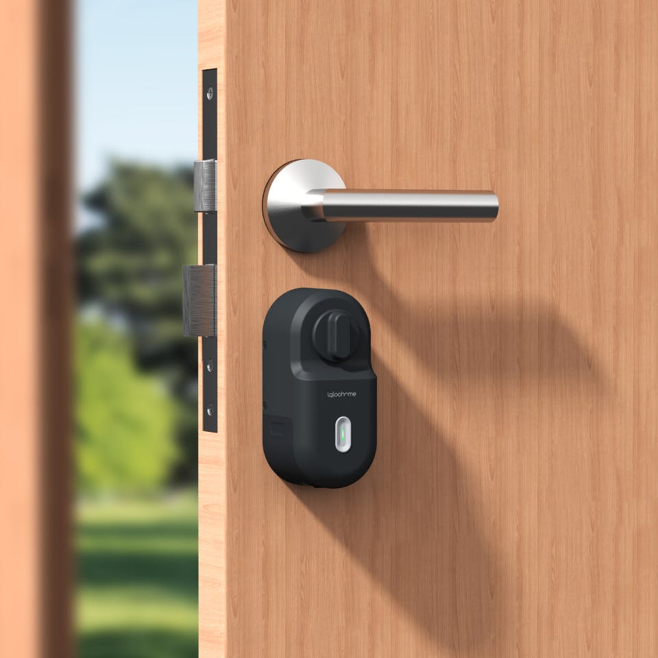 Retrofit Lock on door